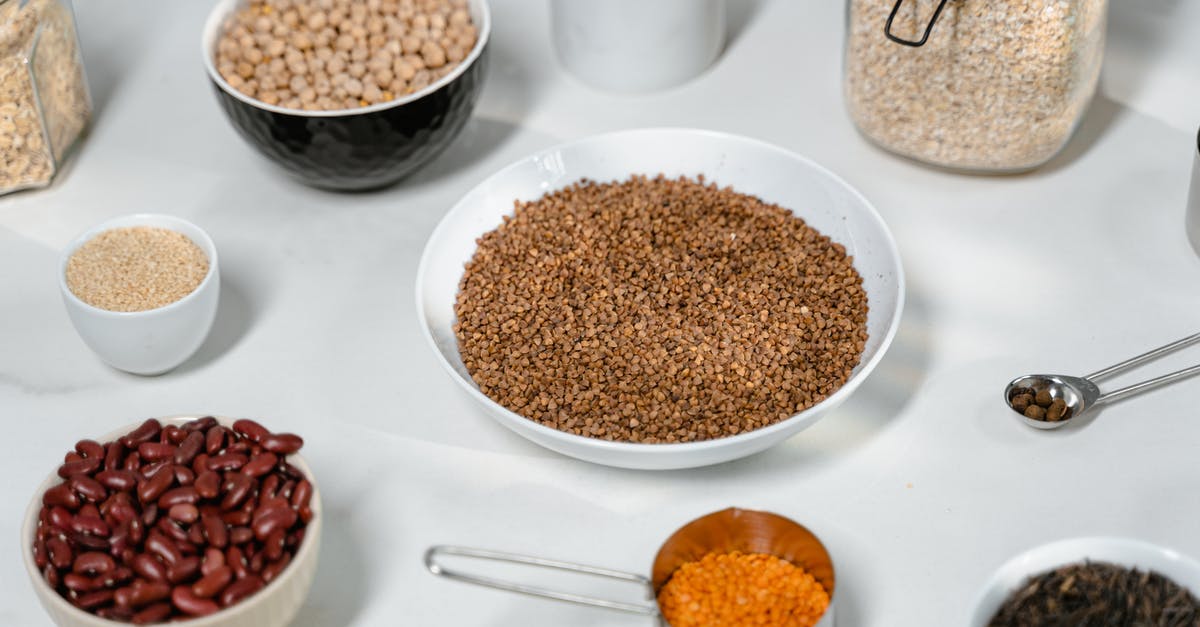 Dried garbanzo beans not expanding when soaked - Brown and White Ceramic Bowls on White Table