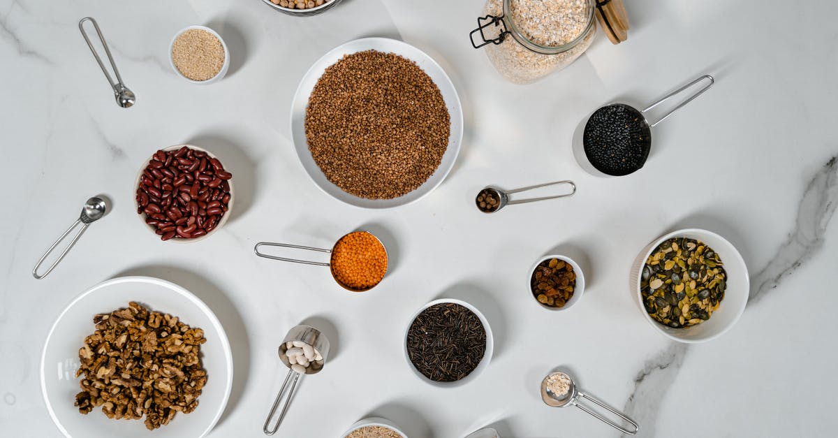 Dried garbanzo beans not expanding when soaked - Assorted Spices on White Ceramic Bowl