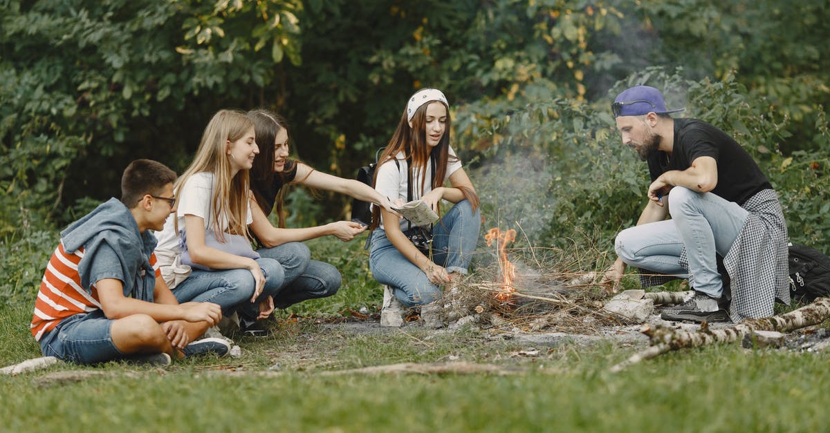 Effects of making smoothies in advance - A Group of Friends Looking at the Bonfire