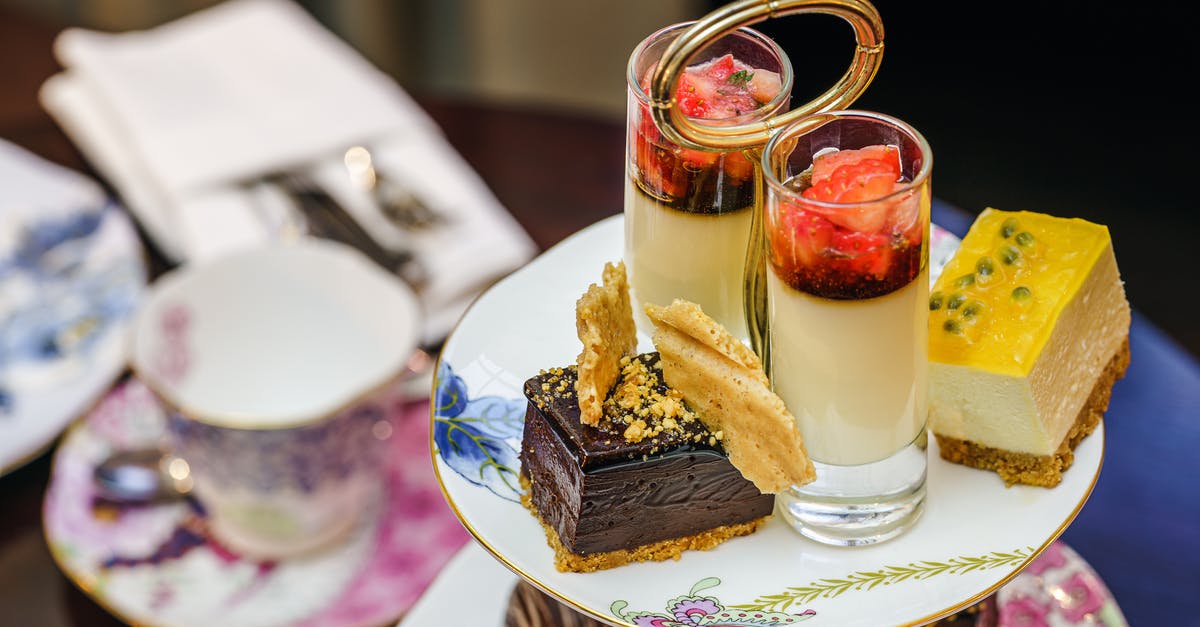 English Breakfast vs Ceylon tea - Chocolate Cake With Strawberry and Cream on Top