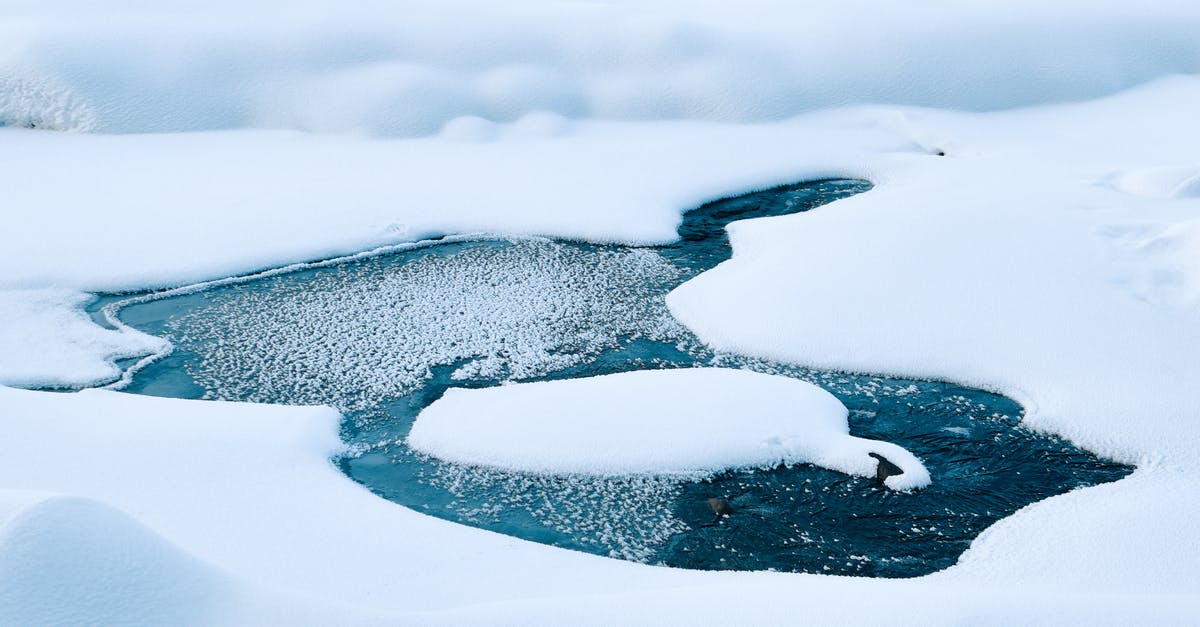 Extent of poultry denaturing via freezing(ice crystal formation)? - Frozen pond under snow in wintertime