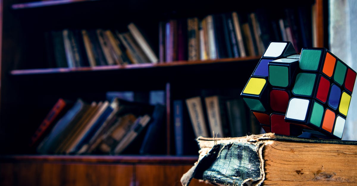 Fannie's Books and Derivatives - Rubik's Cube on Book