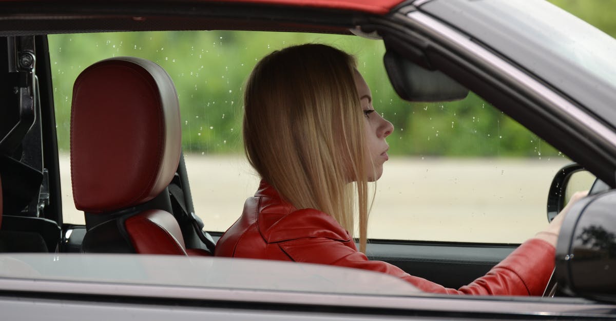 Fast meringue technique - Woman Driving Car