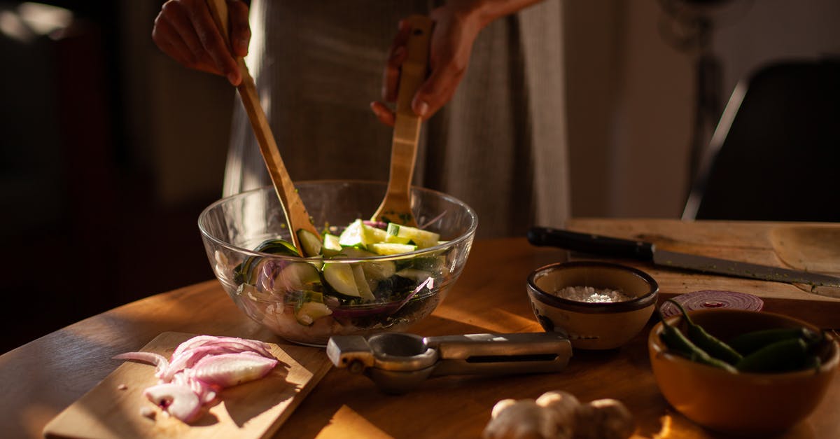 Fermented cucumbers without or with minimal salt possible? - Free stock photo of bowl, chef, cooking