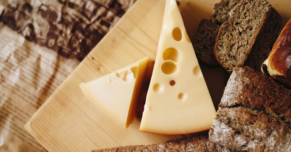 Finding a balanced cheese table - Sliced Cheese on Brown Table Top