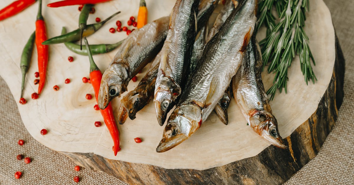 Fish always giving bitter/unpleasent taste/smell - Dried Fish with Herbs and Spices