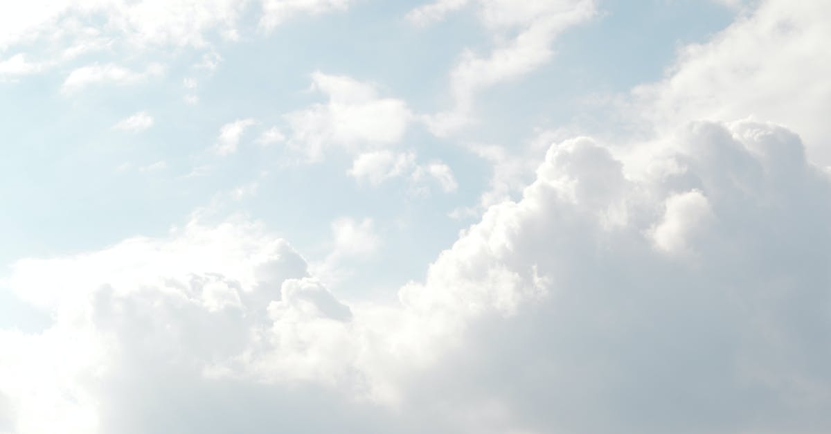 Fluffy texture in a Spanish tortilla - White Clouds on Blue Sky