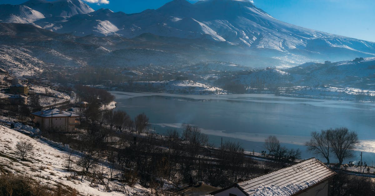 Fluids in a turkey - Scenic View of Mount Hasan in Aksaray, Turkey