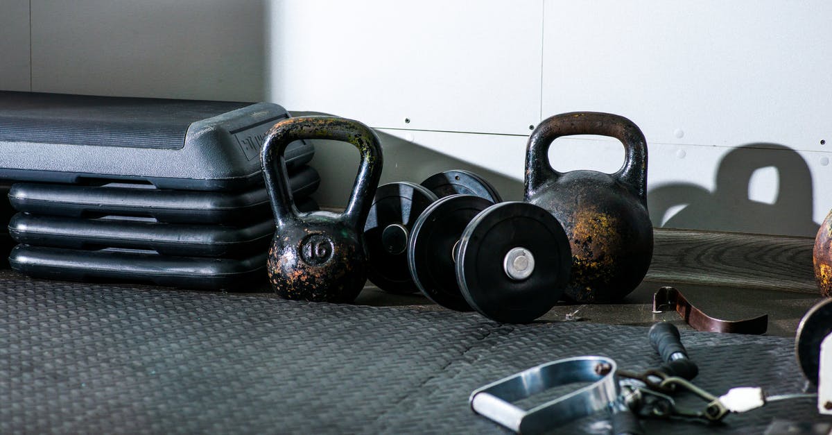 For the life of me I can't get my nougat to set hard - Kettle bells and dumbbells on floor near gym equipment