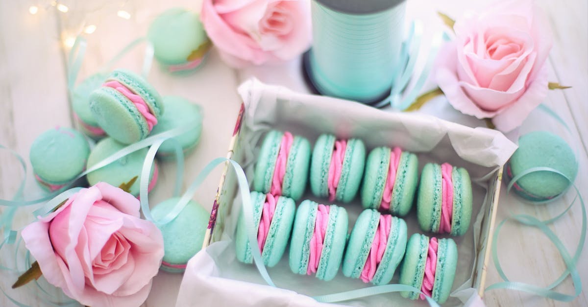 Freeze cookies before or after baking them? - Photo of Macarons