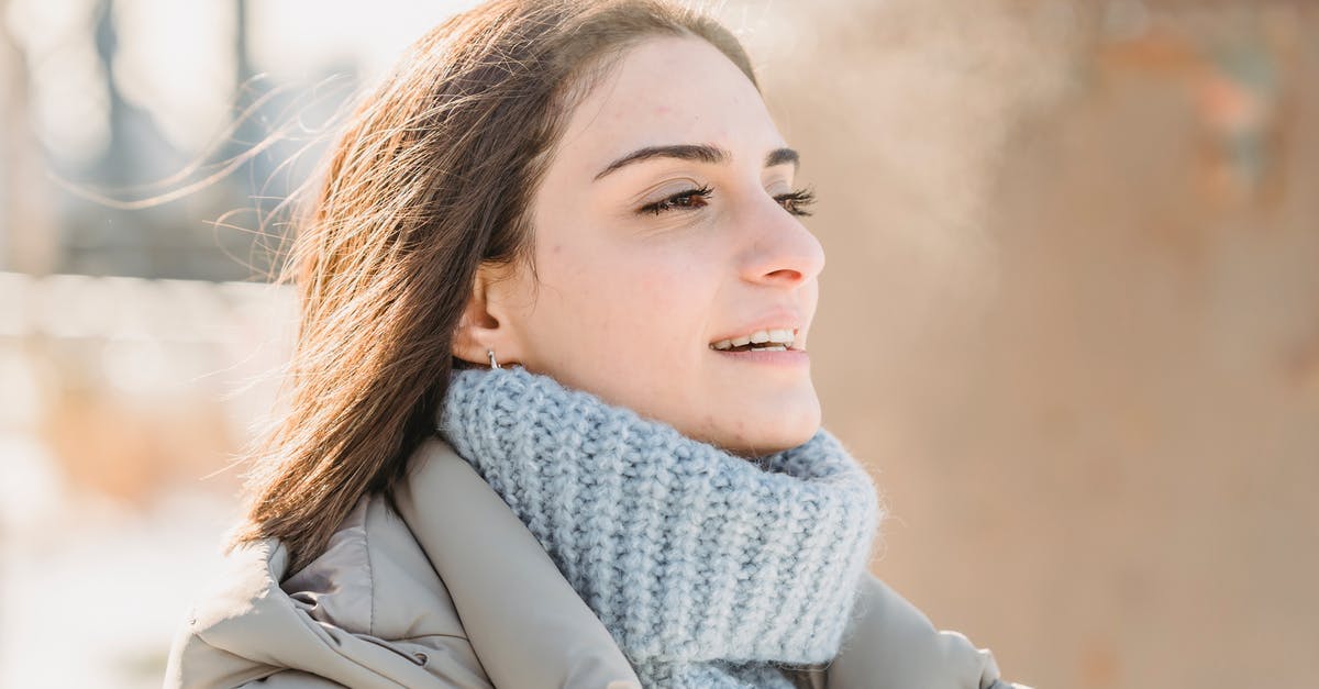 Freeze Soup very quickly Without Destroying the Content In Fridge? - Content woman in outerwear standing on freezing street