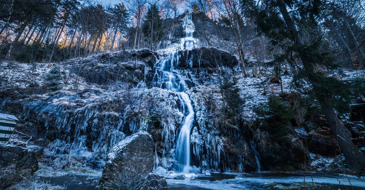 Freezing blue cheese - Water Falls View