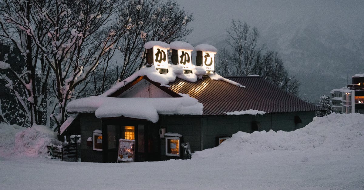 Freezing sandwiches for toasting at work - Photo of Building Covered With Snow