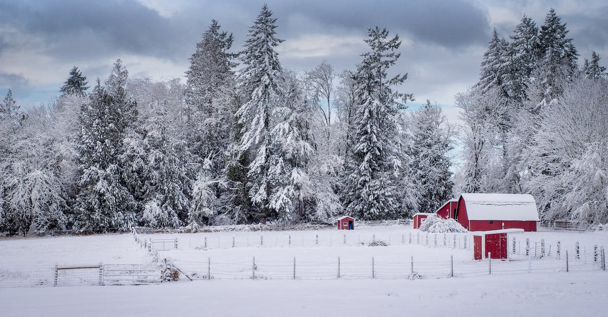 Freezing things like Fettuccine Alfredo - A Barn during Winter