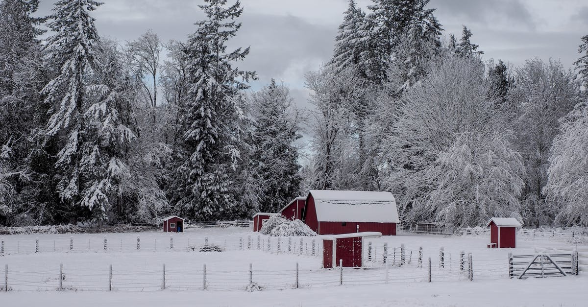 Freezing things like Fettuccine Alfredo - A Barn during Winter