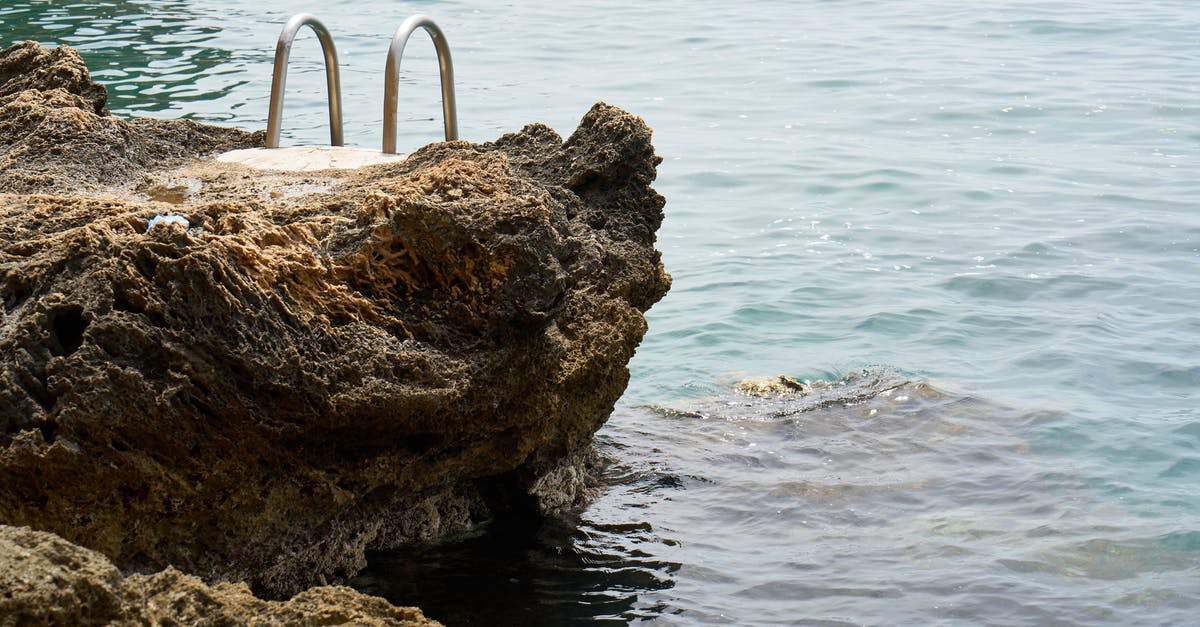 French whisk handle has rocks in it? - Brown Rock Formation Beside Sea