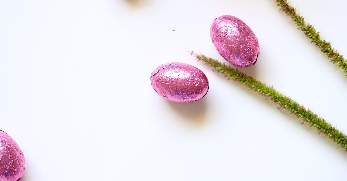 From elastic to fragile chocolate - Delicious sweets near green delicate stems on white table