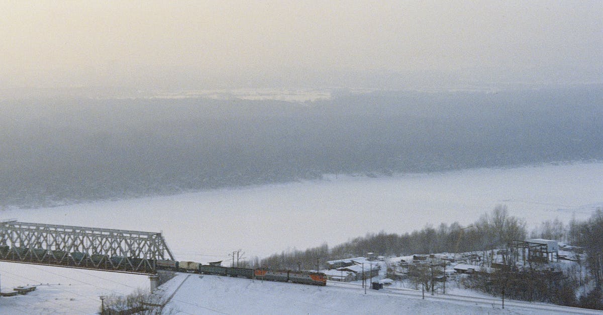 Frozen canned soup - Gray Metal Bridge over Body of Water