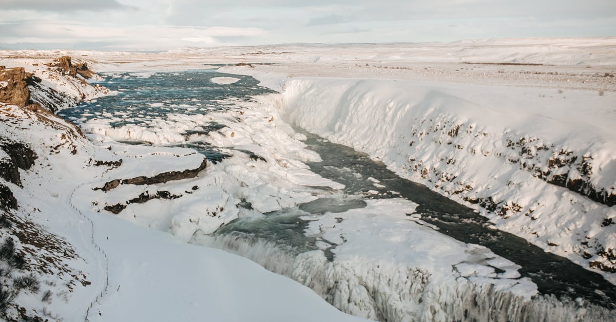 frozen chips always take longer - A Frozen River Between Snow Covered Mountains