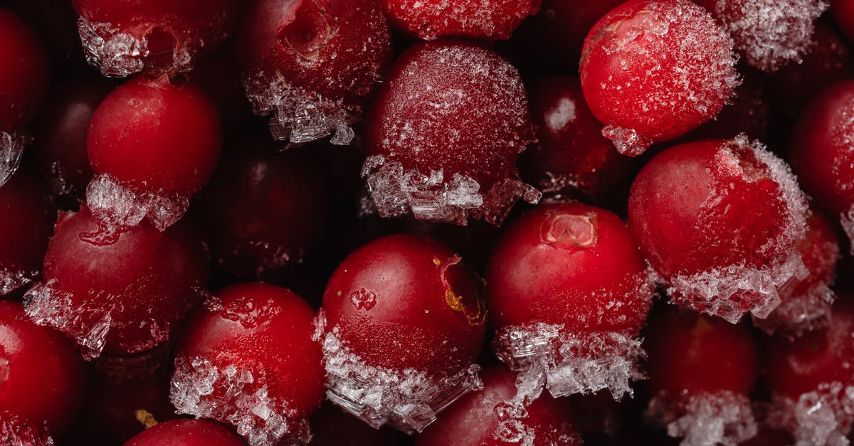 Frozen Fruits Effectivenss? [duplicate] - Frozen Red Round Fruits