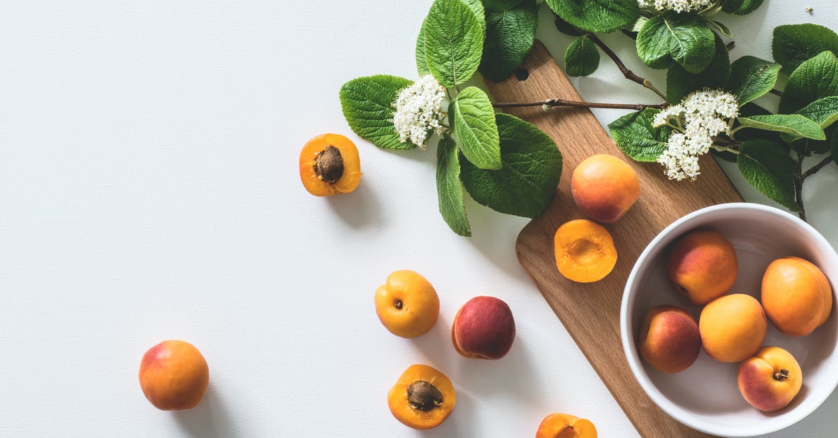 Fruit color change - Apricot Fruits on Bowl