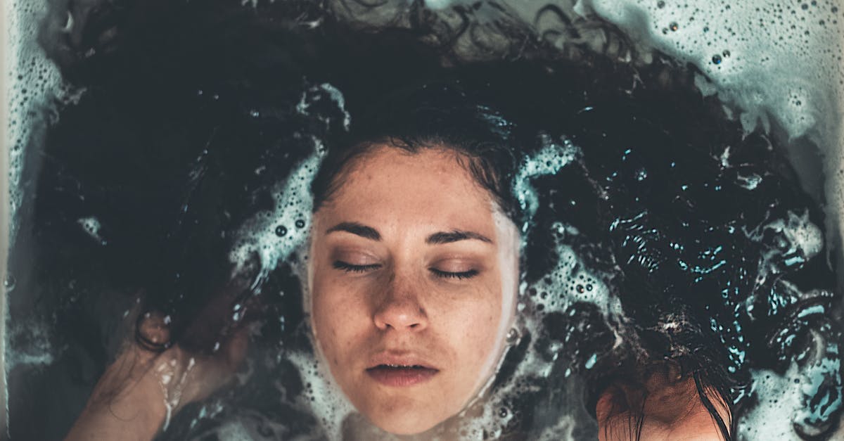 Fully submerged water bath for stove top baking? - Woman Taking Bath Inside Bathtub