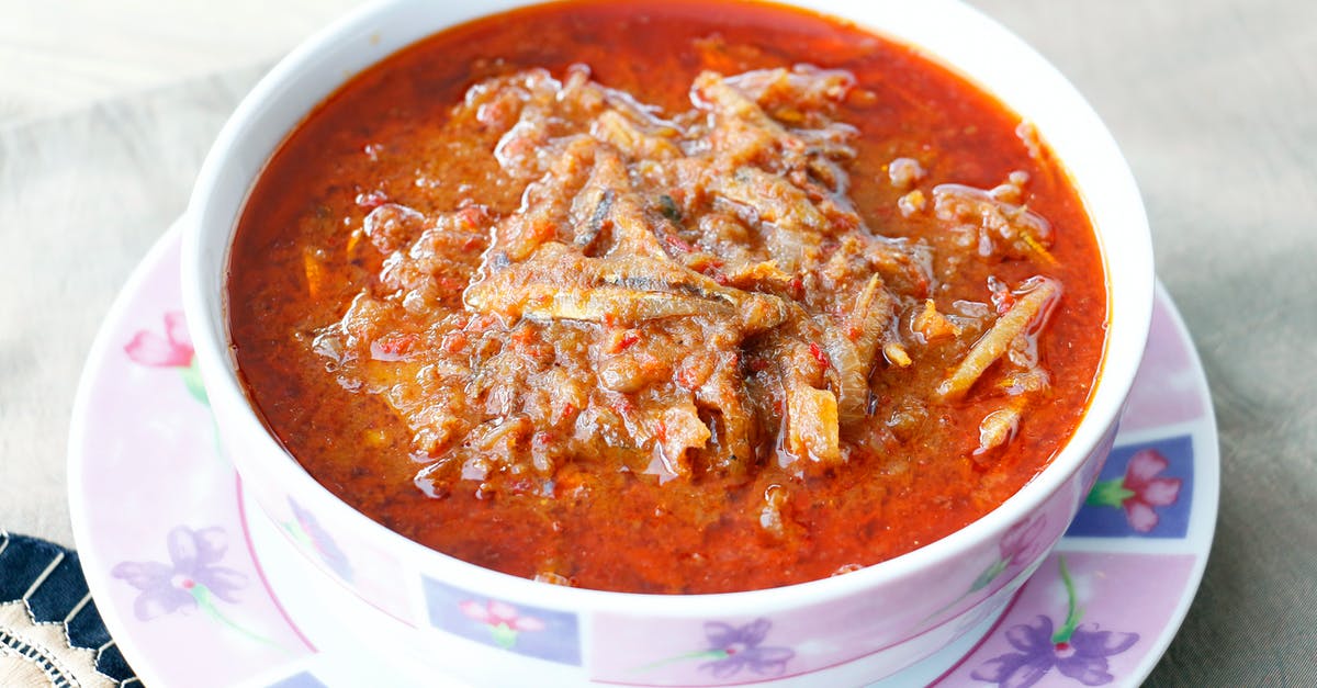 Garlic substitution beef stew - White Ceramic Bowl With Brown Soup