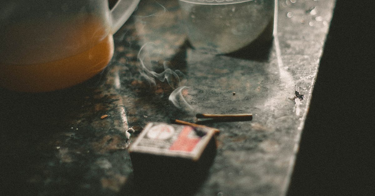 Georgian dumplings (khinkali) sticking to the bottom of the pot - Matches Stick on Granite Table