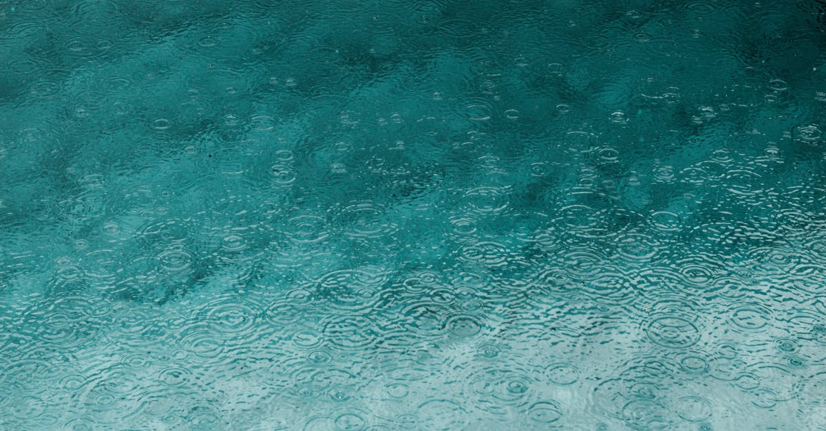 Getting a cast iron skillet surface smooth - Macro Photography of Water Drops