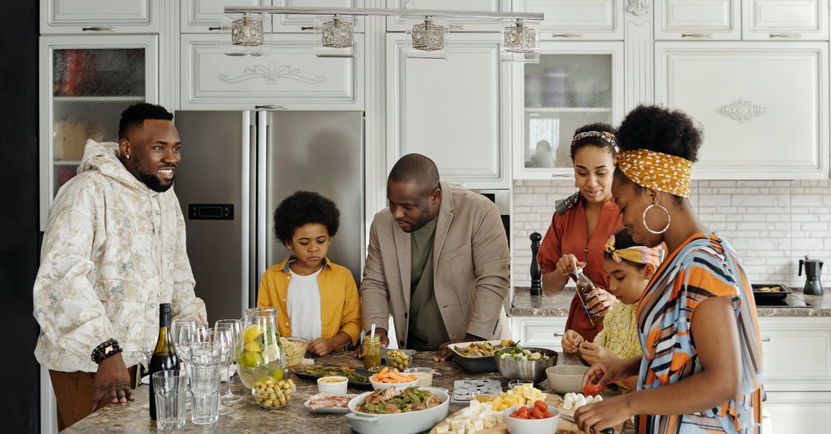 Getting better in the kitchen [duplicate] - Family Preparing Food in the Kitchen