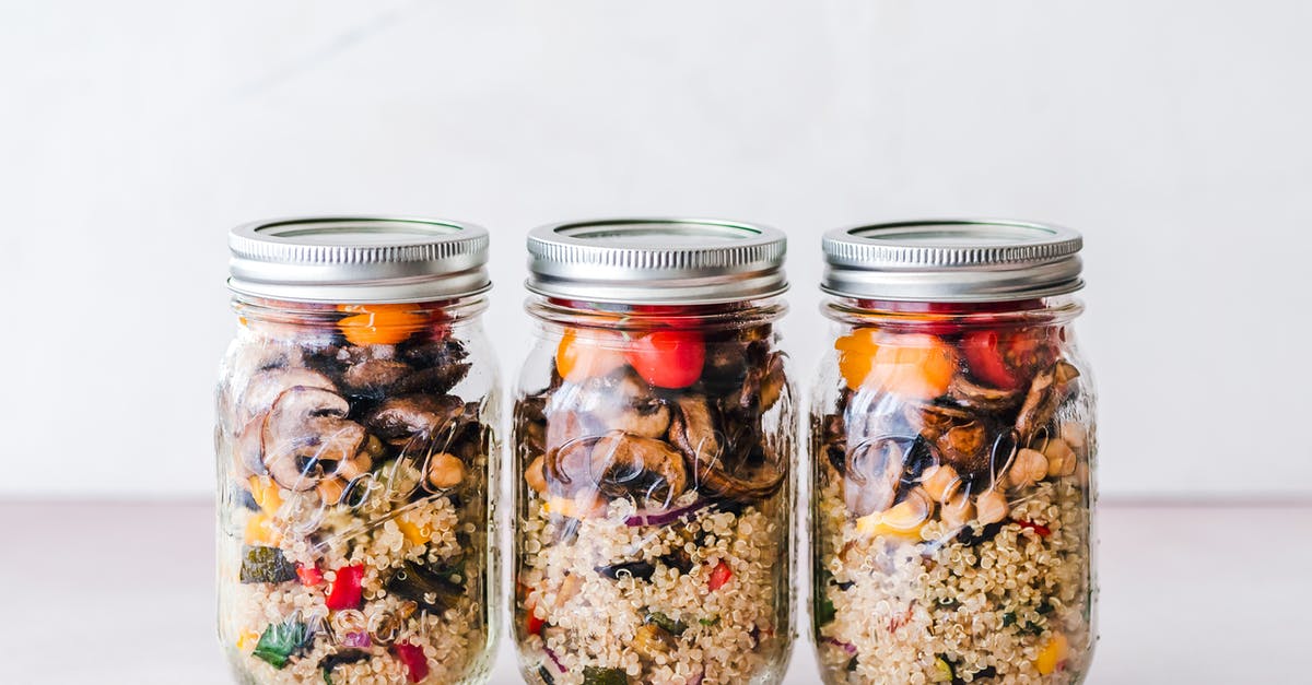 Glass baking lid broke - what to substitute? - Three Mason Jars Inlined on White Surface