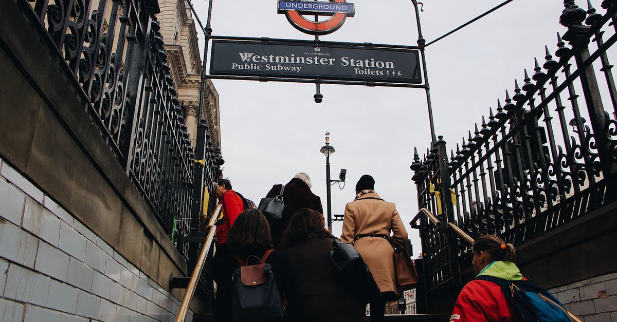 Good way to prevent grease build up in kitchen? - People leaving underground station in city