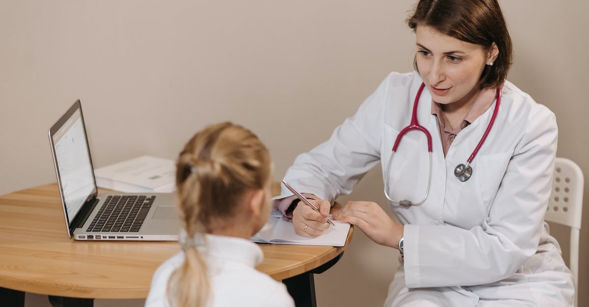 gooseberry "turnover" filling very thick - Woman in White Lab Coat Listening to a Girl and Writing Down Notes