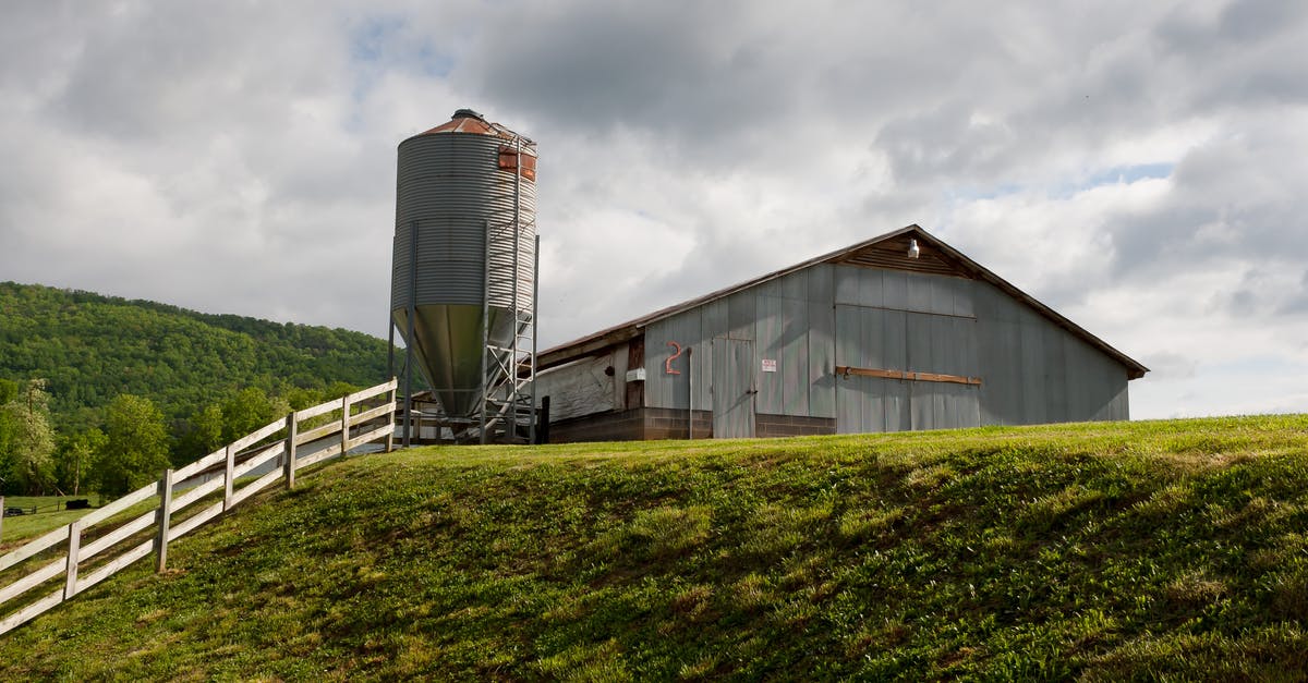 Gratin without a broiler - Brown and Gray Wooden House on Green Grass Field Under Gray Cloudy Sky