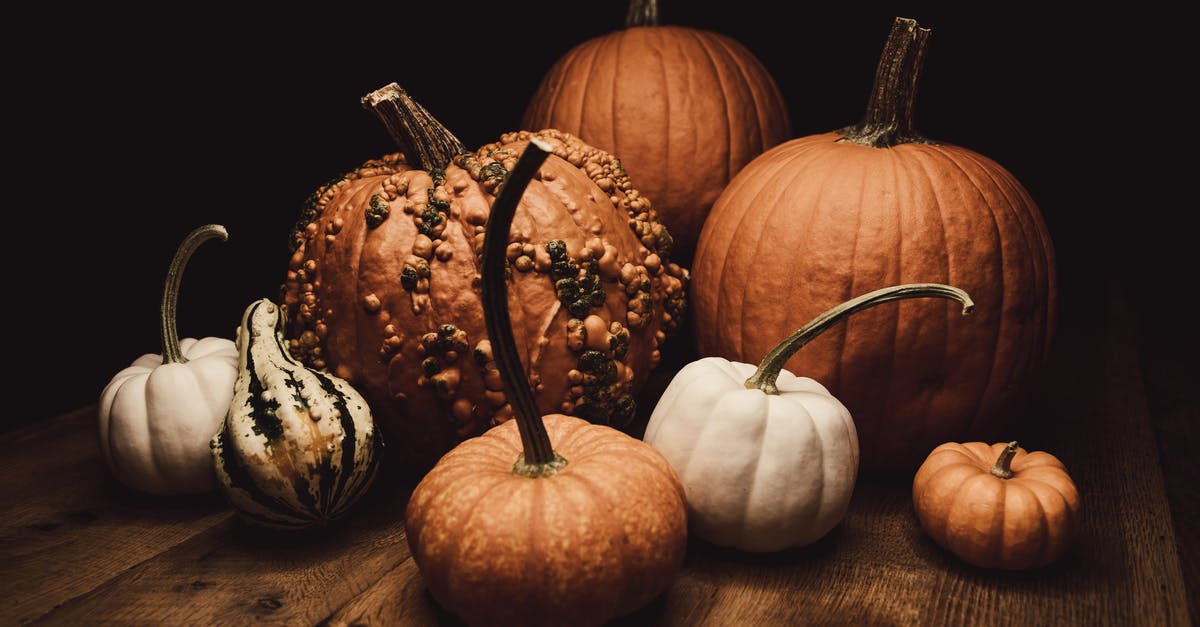 Halloween Special: Glow in the dark food - Variety Of Pumpkins