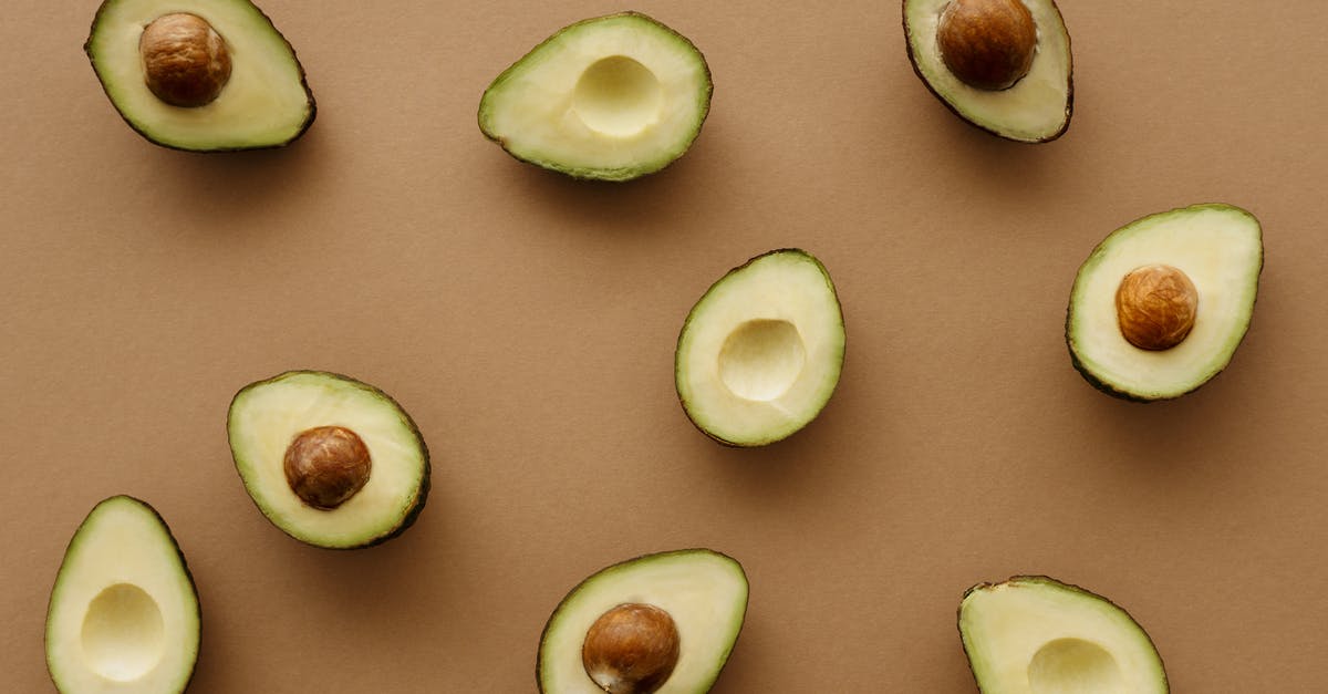 have these avocados gone bad? - Avocado Fruits Cut In Half On Brown Surface