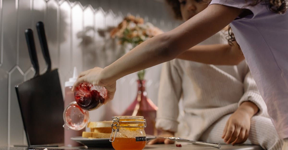 Help for thin flavorless jam - Little Girls Preparing Jam Sandwiches