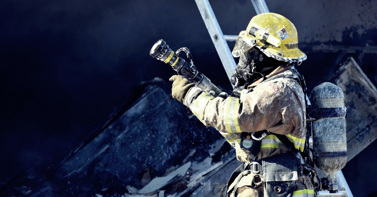 Help me rescue my bland soup - Firefighter Holding Water Hose