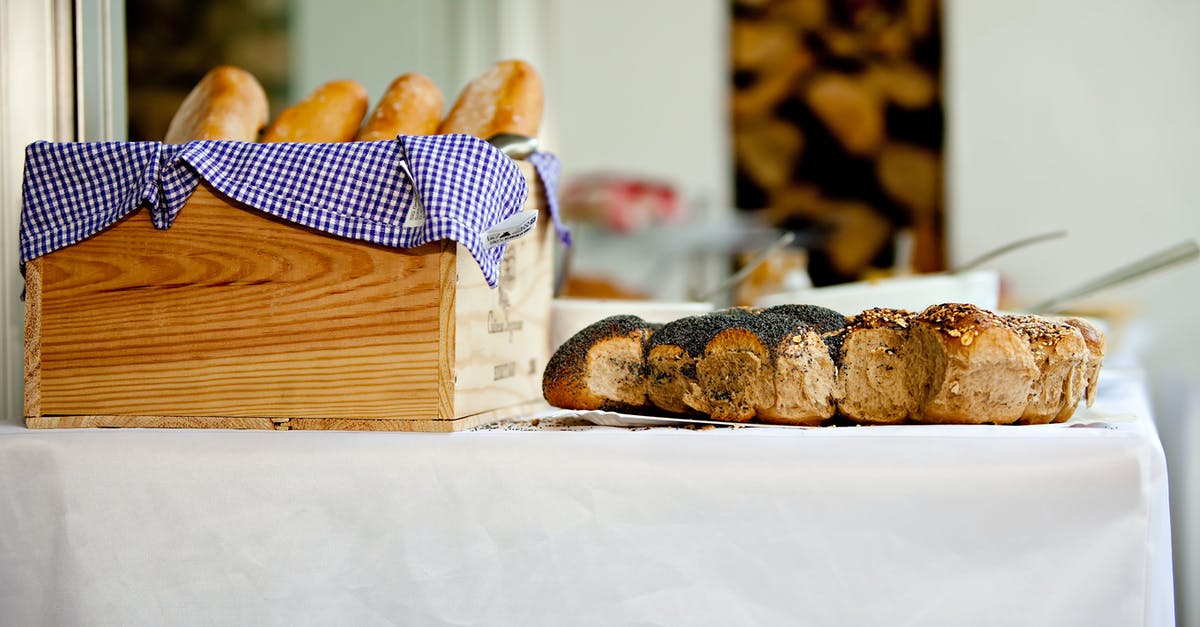 High hydration breads end up with gummy/undercooked interior - Bunch of Breads on Table