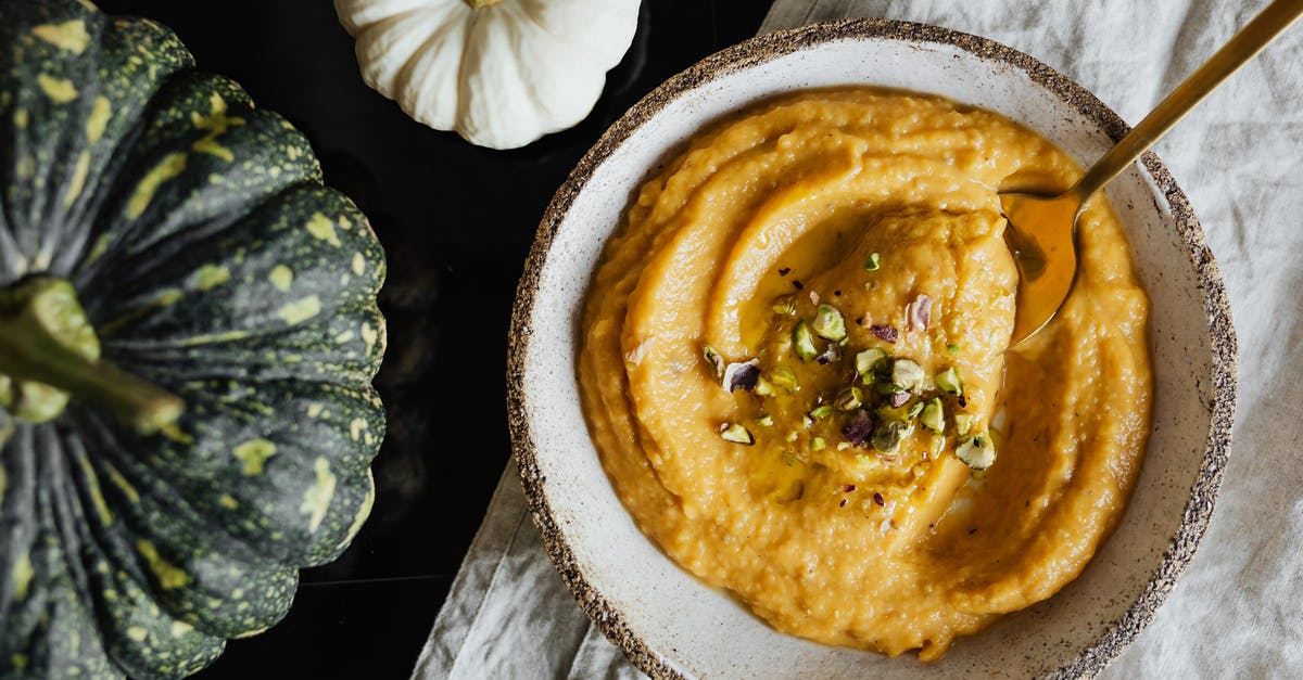 Horseradish substitute in creamy chowder - Brown Cake With Green Vegetable on Top