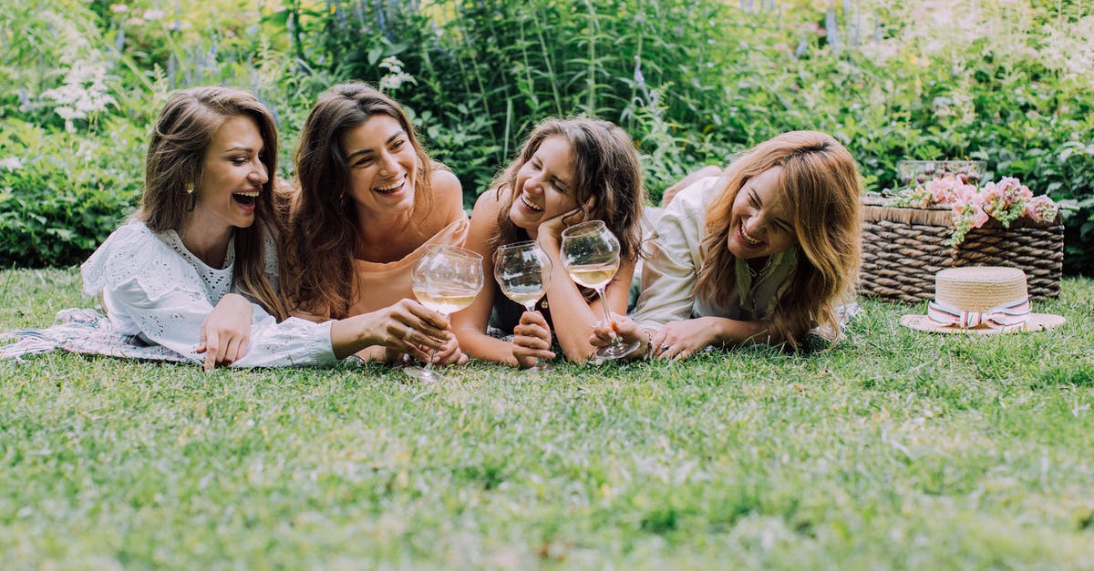 How best to toast/brown marzipan? - Photo of Friends Doing a Toast while Lying on the Ground