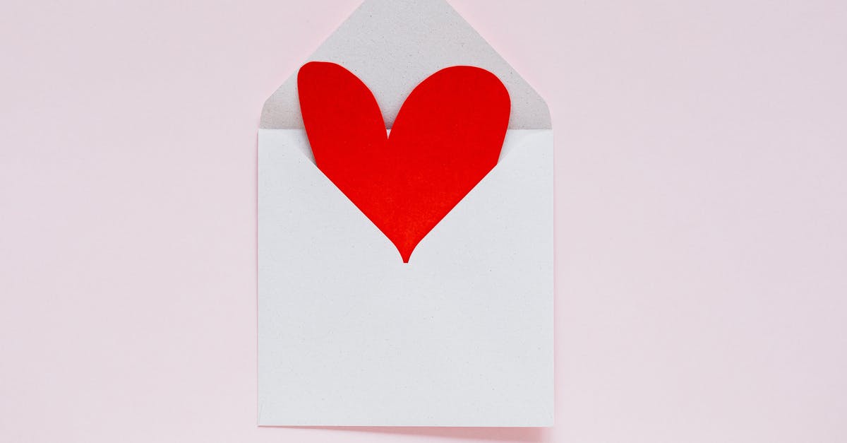 How can I cut fudge smooth and uniform? - Open envelope with heart made of colored carton