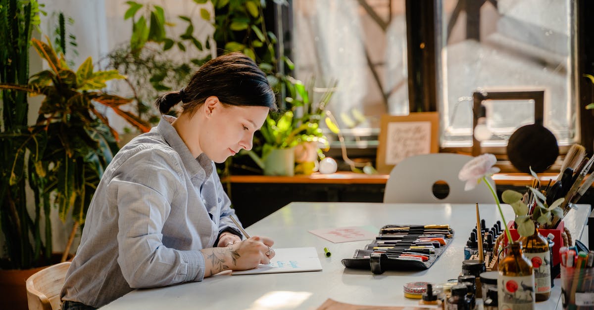 How can I determine canning processing times? - Photo of Woman Doing Lettering