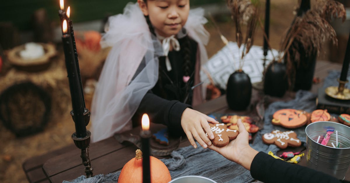 How can I get gross, bloody stumps in my Halloween punch? - A Young Girl in Halloween Costume