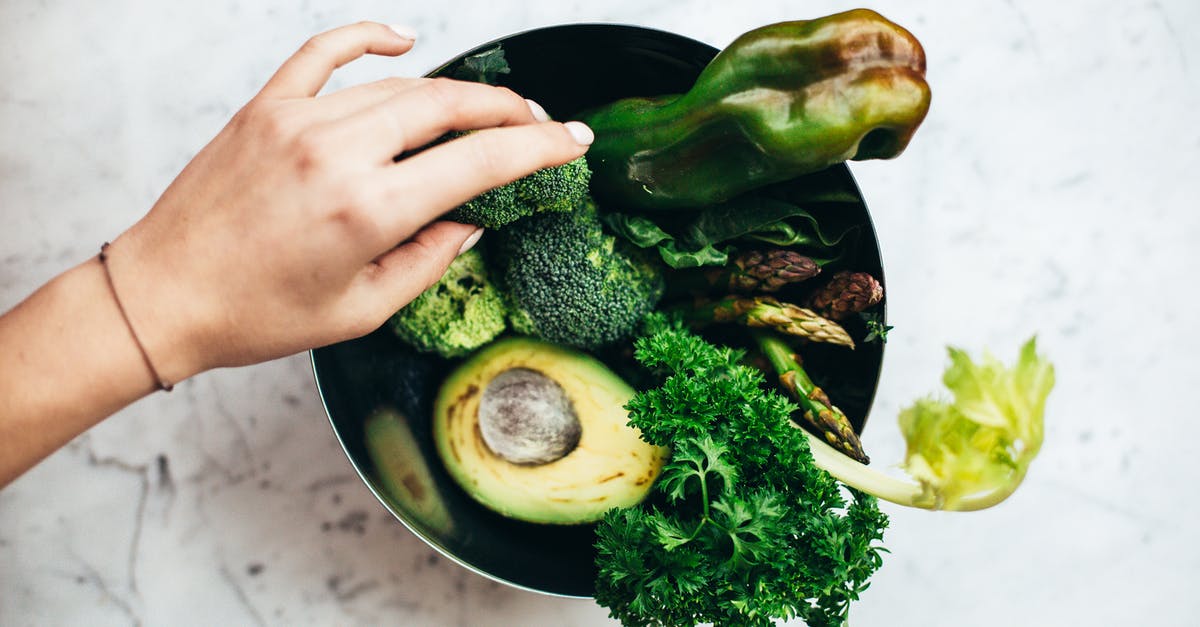 How can I keep fruit salad fresh longer - Green Vegetables In A Bowl