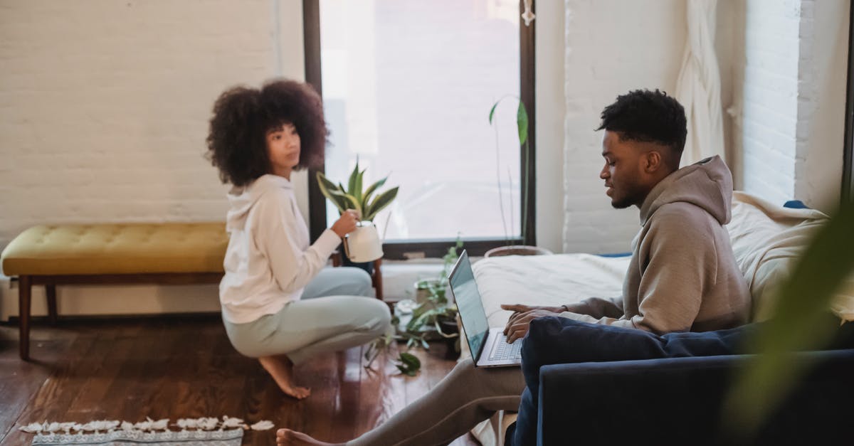 How can I make my (American style) pancakes light and spongy? - Black couple spending time in light apartment in daytime