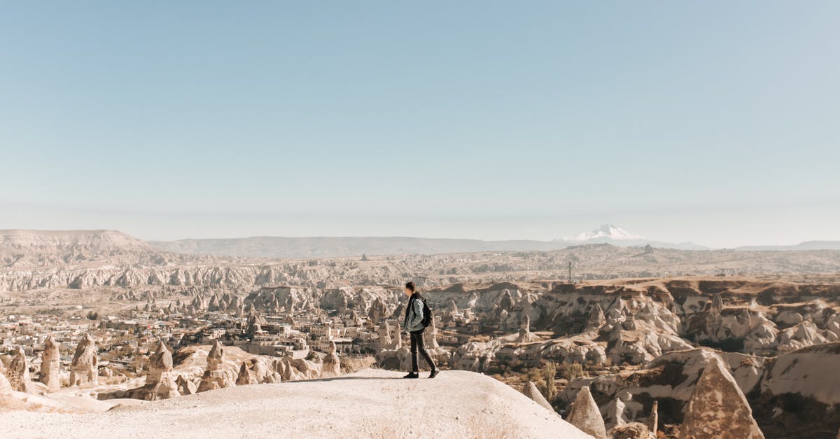 How can I make my turkey gravy look darker and richer? - A Man Standing on a Hill Looking at Rock Formations in Cappadocia 