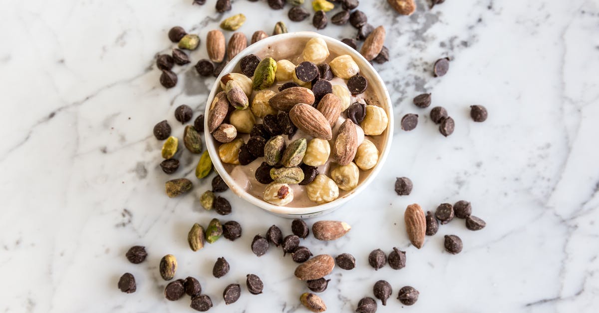 How can I prevent my ice cream bucket from drying out? - Nuts in Round White Bowl