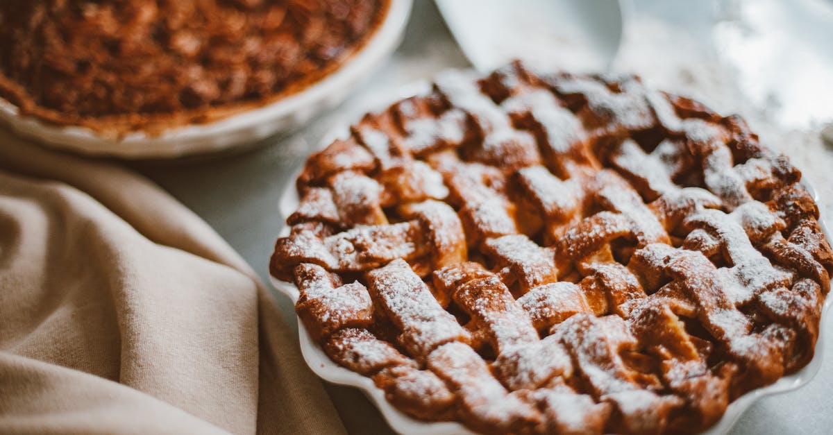 How can I thicken an already cooked pie filling? - A Pie on a Ceramic Container