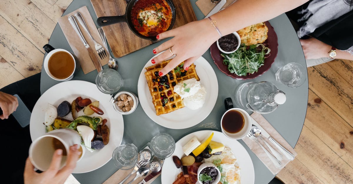 How can serrated knives be sharpened, without the serration being eroded? - Waffle on White Ceramic Plate